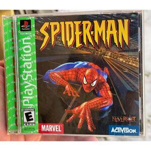 Spider-Man Greatest Hits (Sony PlayStation 1, 2000) PS1 Complete CIB - See Pics!